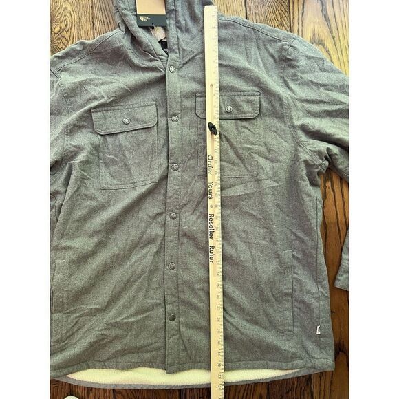 --NEW-- The North Face Campshire Shirt Mens Size XXL (Gray) Sherpa Lined - Picture 3 of 5